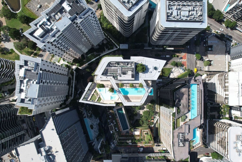 Brisbane Real Estate Drone Photography Newstead AGNT Media