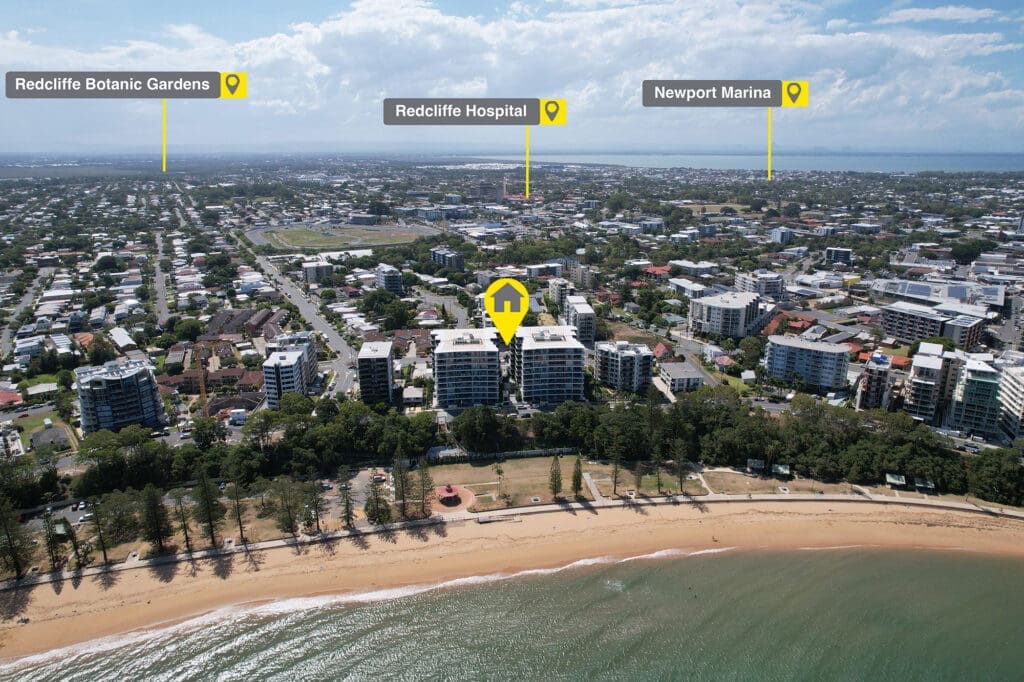 Brisbane Real Estate Drone Photography Redcliffe Beach QLD